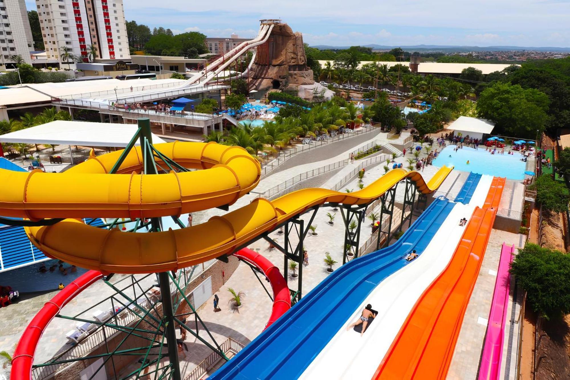 Апартаменты Piazza Diroma Com Acesso Ao Acqua Park Калдас-Новас Экстерьер фото