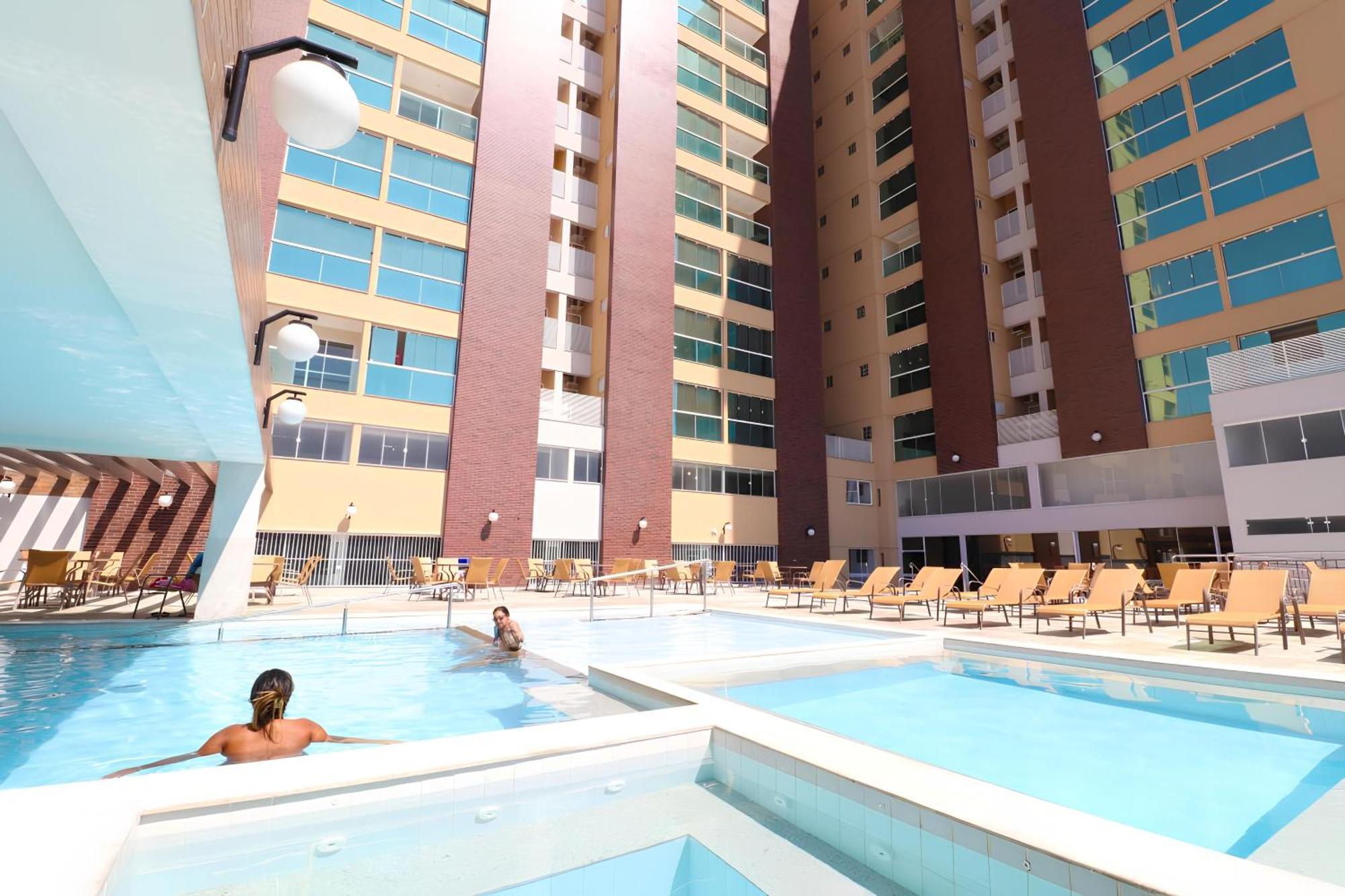 Апартаменты Piazza Diroma Com Acesso Ao Acqua Park Калдас-Новас Экстерьер фото