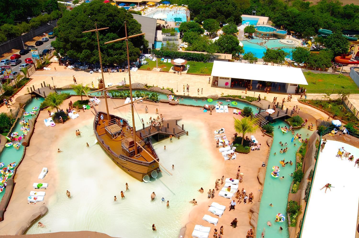 Апартаменты Piazza Diroma Com Acesso Ao Acqua Park Калдас-Новас Экстерьер фото