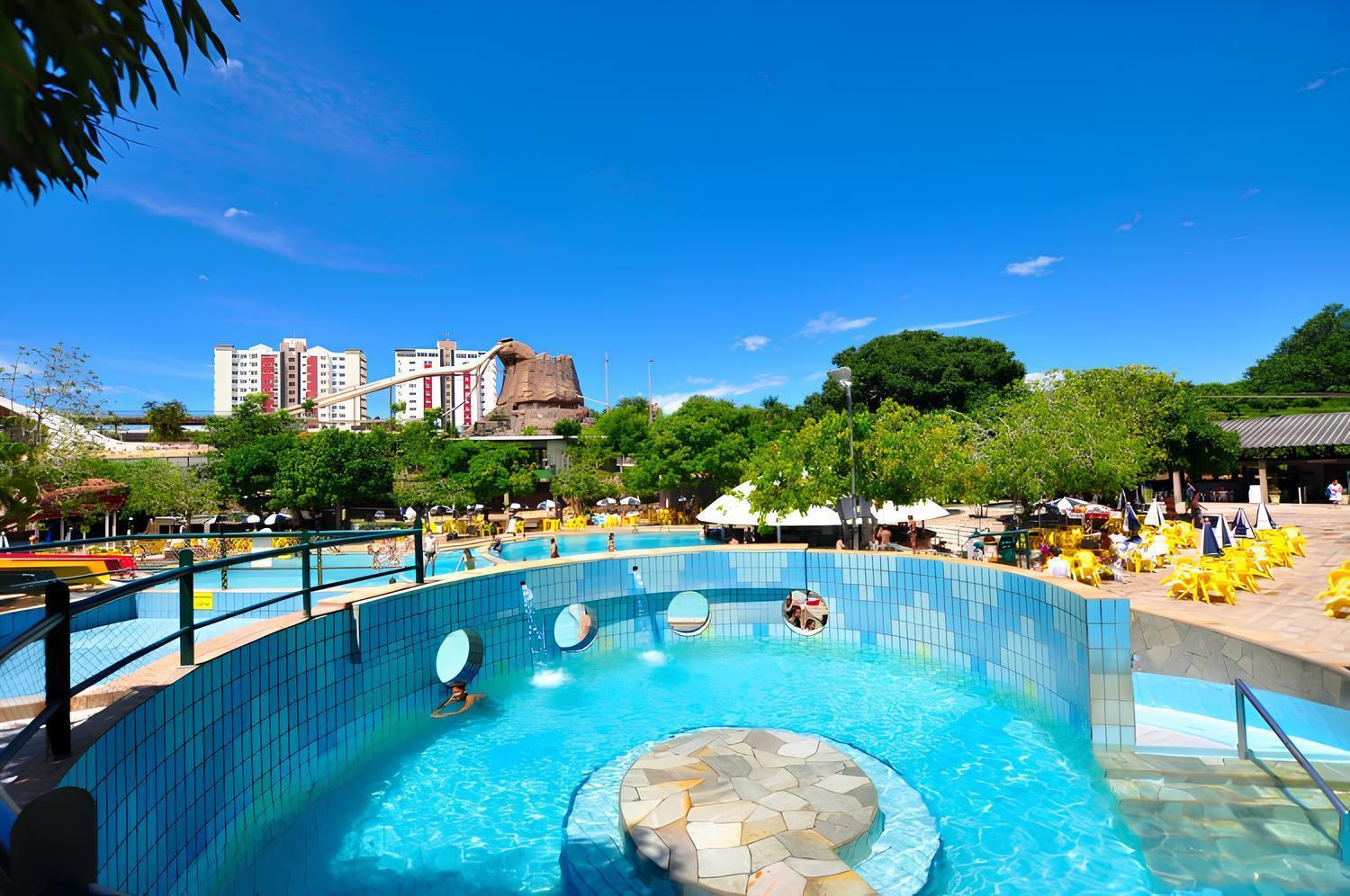 Апартаменты Piazza Diroma Com Acesso Ao Acqua Park Калдас-Новас Экстерьер фото